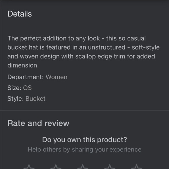 Free People-Pixie Knit Bucket Hat Scalloped Trim - Picture 6 of 6